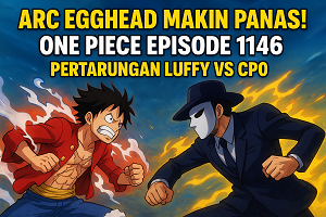 Arc Egghead Makin Panas! One Piece Episode 1146 Akan Tampilkan Pertarungan Besar Luffy vs CP0