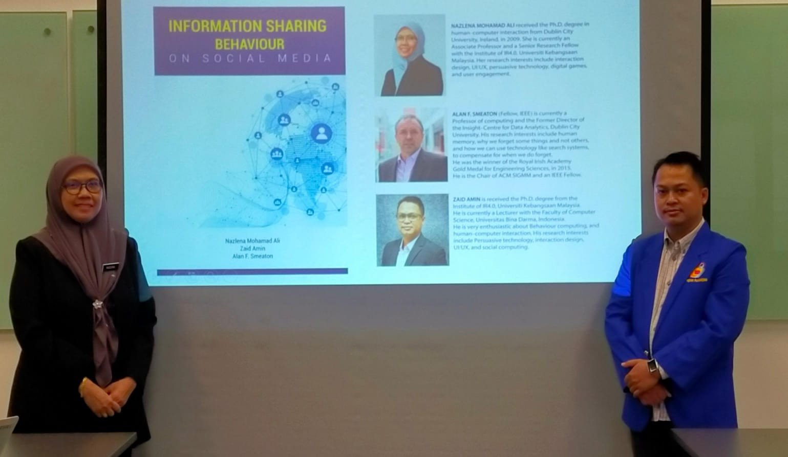 Dosen Universitas Bina Darma Luncurkan Buku "Information Sharing Behaviour on Social Media" Bersama Profesor dari Dublin dan Malaysia