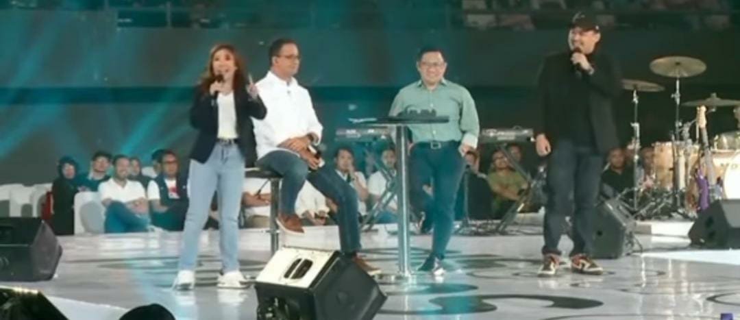 Ga Baper, Anies dan Cak Imin di roasting Kiki Saputri dan Ate