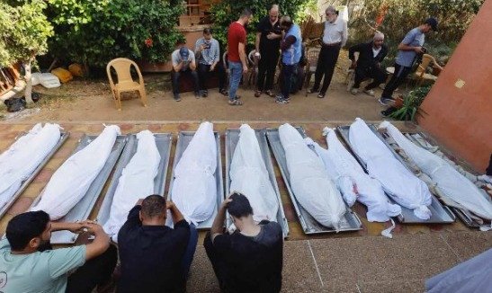 Genap 1 Bulan Zionis Israel Bantai Jalur Gaza Hingga Tewaskan Lebih Dari 10.000 Warga