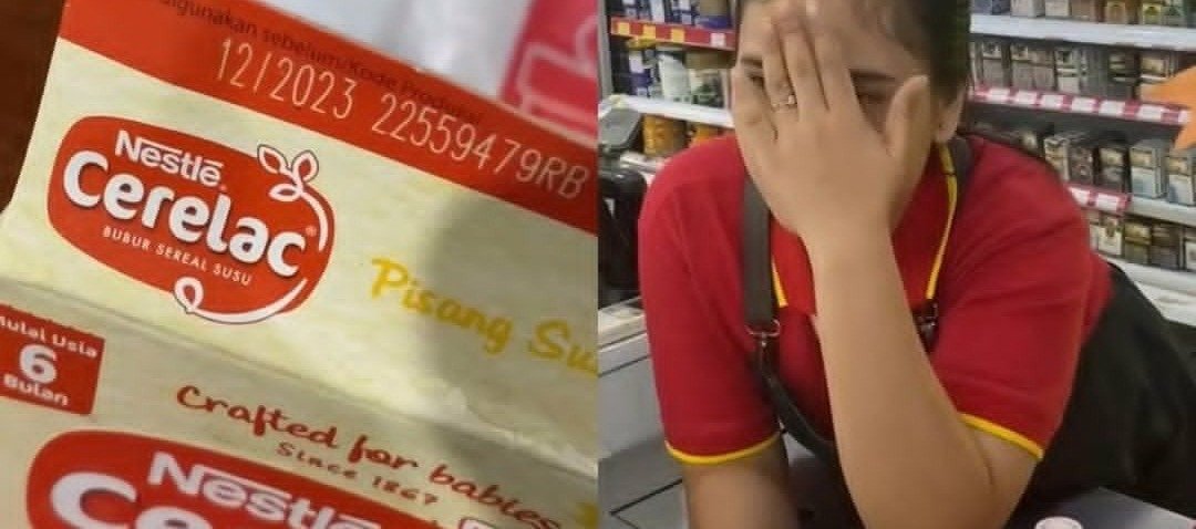 Viral Ibu-Ibu Labrak Karyawan Minimarket Karena Jual Makanan Kadaluarsa, Anak Jatuh Sakit