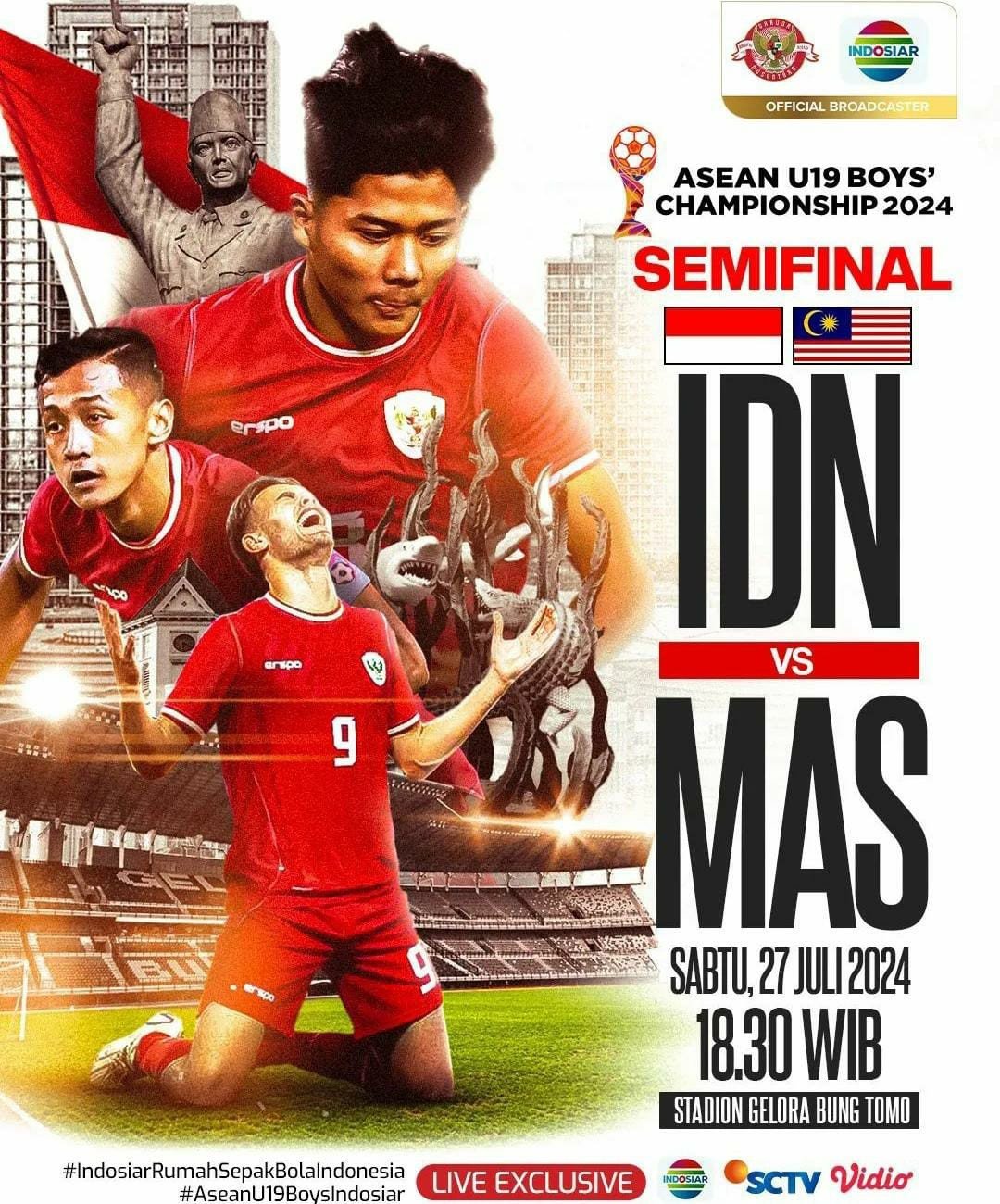 Inilah jadwal Timnas Indonesia di Piala AFF 2024