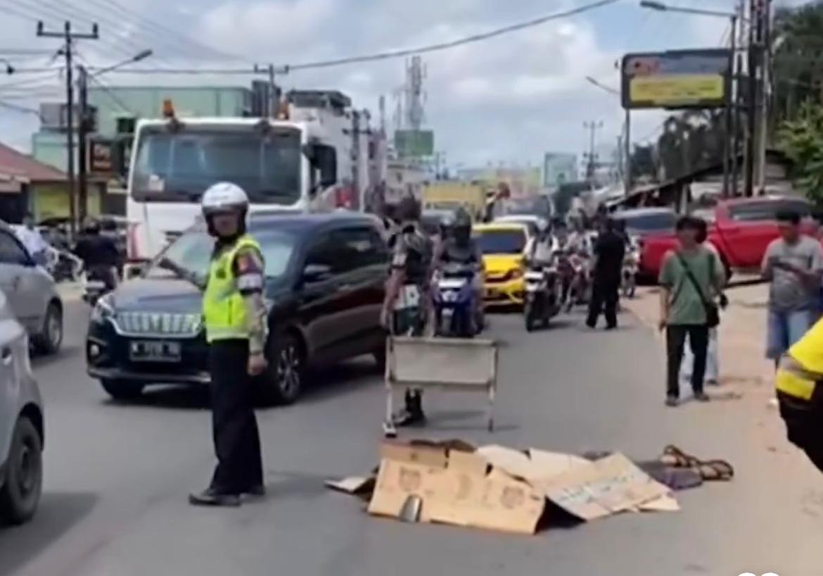 Kembali Terjadi! Kecelakaan Mematikan di Jalan MP Mangku Negara, Pria Tewas Terlindas Mobil Besar