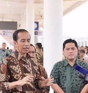Presiden Jokowi Tunjuk Langsung Erick Thohir Emban Tugas Luhut Pandjaitan