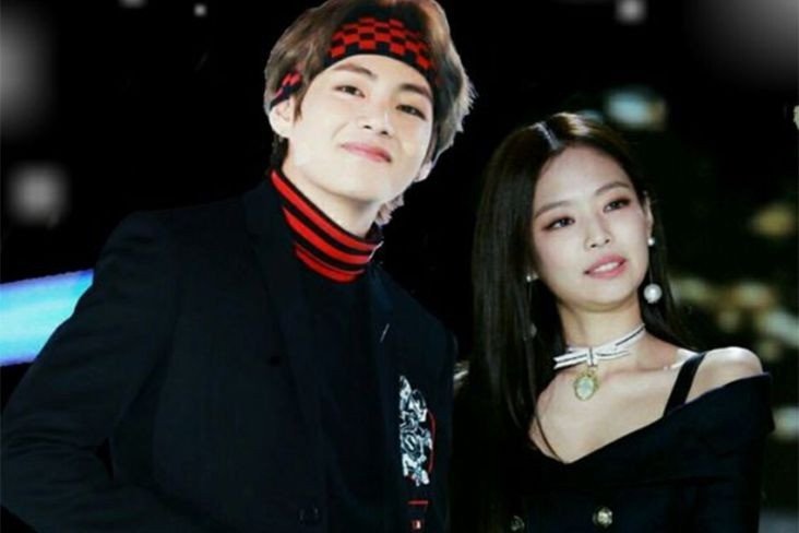 Rumor Hubungan Spesial V BTS dan Jennie BLACKPINK, Kepergok Gandengan Tangan Di Paris