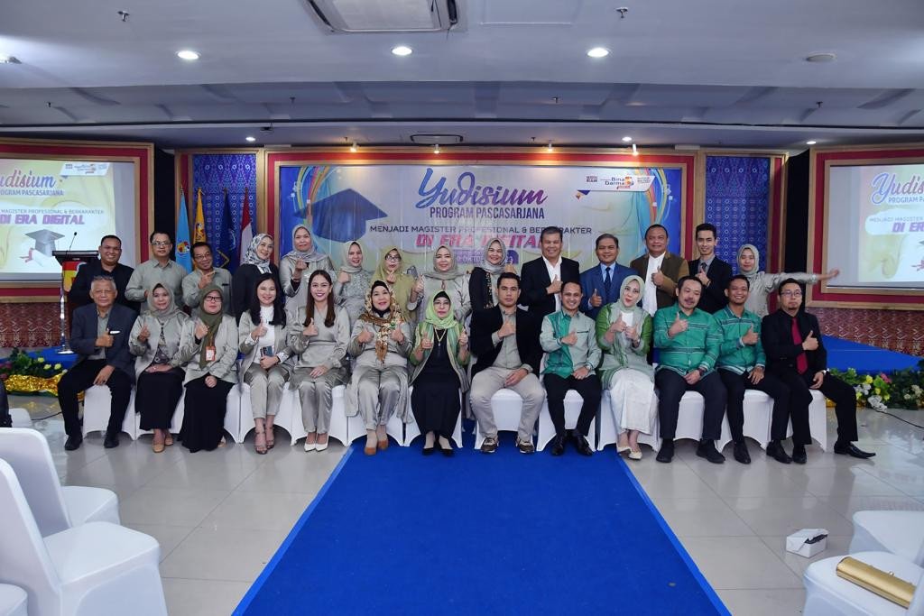 Universitas Bina Darma Sukses Gelar Yudisium Program Pascasarjana 'Menjadi Magister Profesional dan Berkarakter Digital'