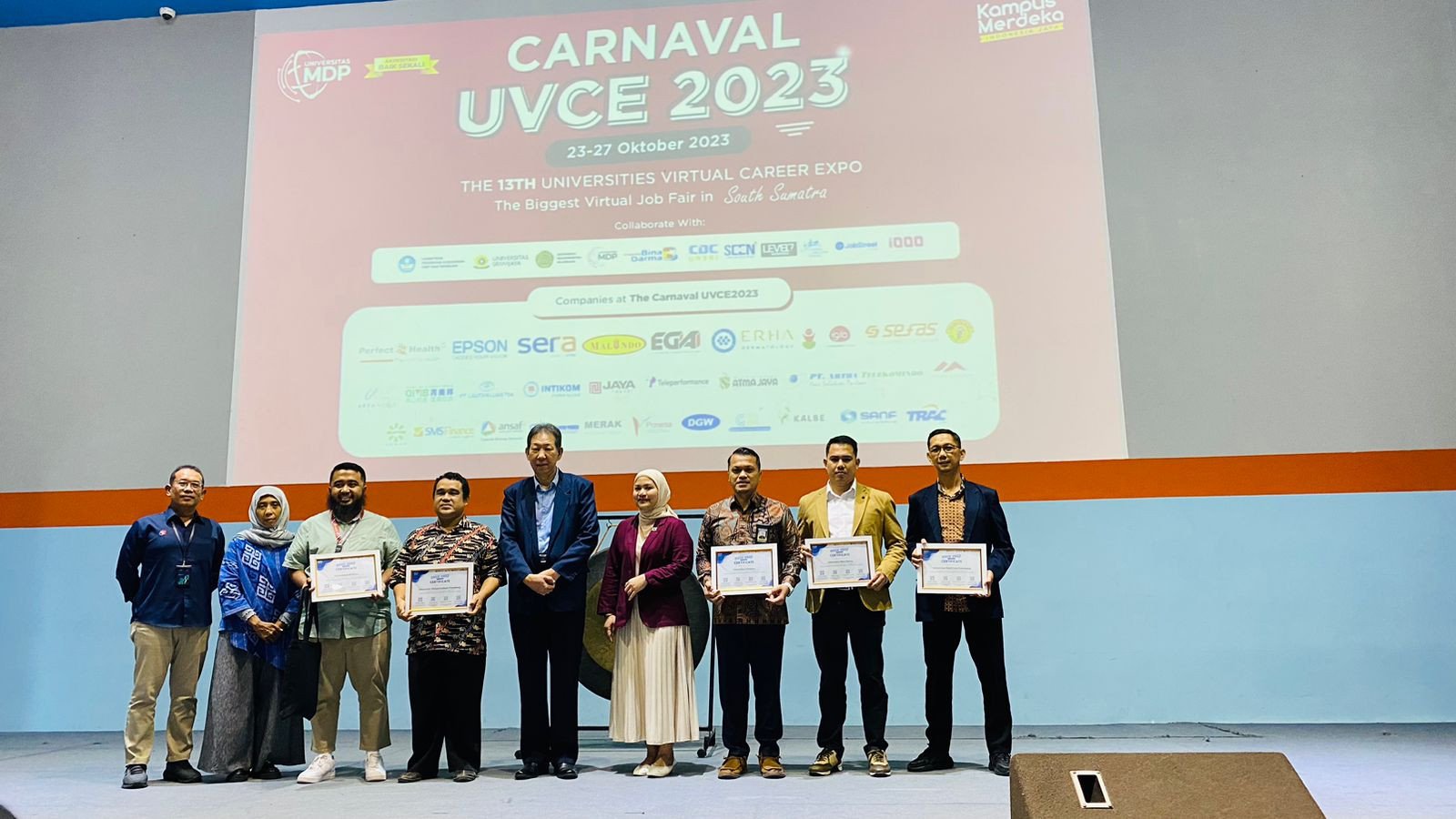 Universities Virtual Career Expo 2023: Berkolaborasi Menuju Indonesia Emas 2045