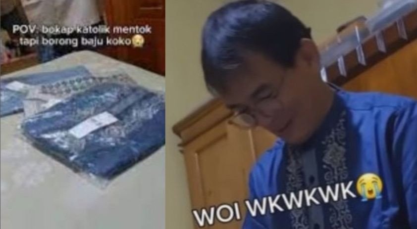 Viral! Usai War Takjil dan Tempat Buka Bersama, Kini Nonis Borong Baju Buat Lebaran