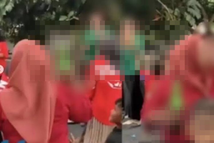 Viral Video Emak-Emak Menenggak Miras di Pesta Pernikahan Jadi Tontonan Anak-Anak