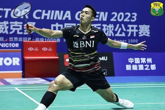 Wakil Tunggal Indonesia Jonatan Christie Hadapi Viktor Axelsen Pada Semifinal China Open 2023